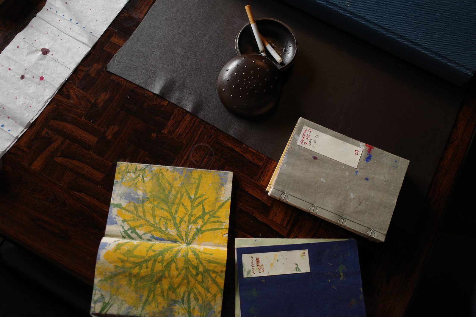 Gabriel Orozco’s hand-painted diaries